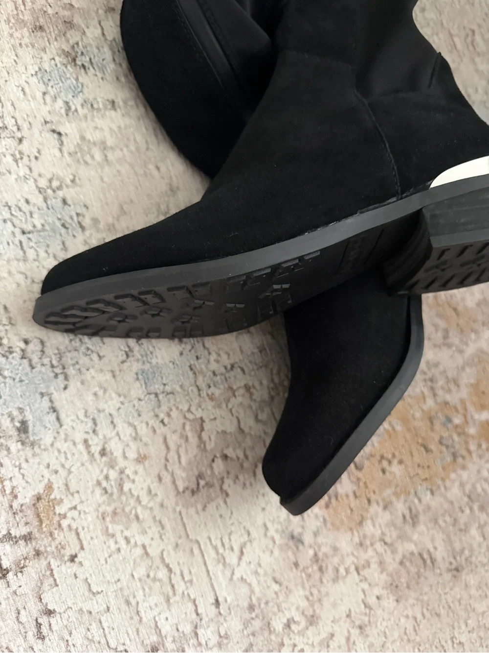 Blondo Valina Over the Knee Suede Boots in Black Size 6M